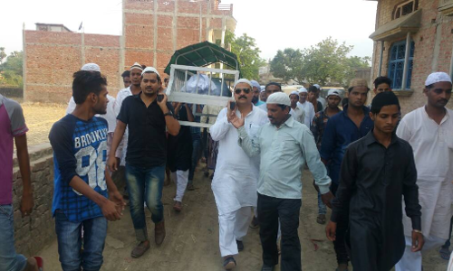 हत्यारों की गिरफ्तारी शीघ्र ना हुई तो मऊ होगा बंद - अब्बास अंसारी