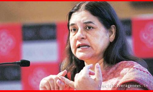 केंद्रीय मंत्री मेनका गांधी ने अपने संसदीय क्षेत्र में दी कैशलेस ट्रांजेक्शन की जानकारी