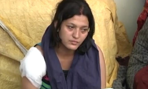 इलाहाबाद में ठेकेदार की गोली मारकर हत्या, मृतक ठेकेदार की पत्नी बोली- योगी आएं फिर करूंगी अंतिम संस्कार