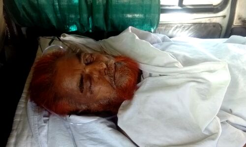 बेटी के घर आये पिता की सरियो से पीट पीट कर हत्या