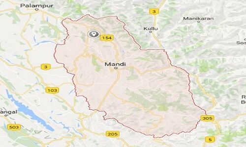 हिमाचल के मंडी जिले में लार्जी बांध में कार गिरने से एक व्यक्ति की मौत