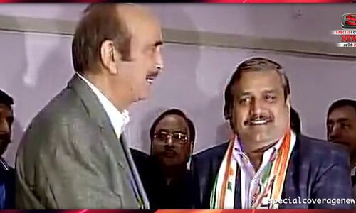 कांग्रेस में शामिल हुए बसपा विधायक अमरपाल शर्मा