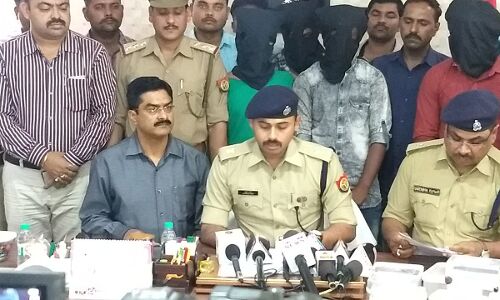 हरदोई के बदमाश बना रहे थे लखनऊ को निशाना, क्राइम ब्रांच ने किया गिरफ्तार