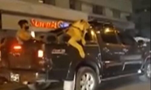 वीडियो: जब शेर को गाड़ी में बैठाकर मार्केट घूमने निकला शख्‍स, जानिए क्या हुआ उसके बाद