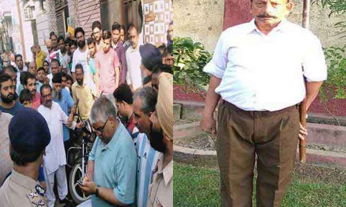 लुधियाना में RSS नेता की सरेआम गाेली मारकर हत्या लुधियाना में RSS नेता की सरेआम गाेली मारकर हत्या