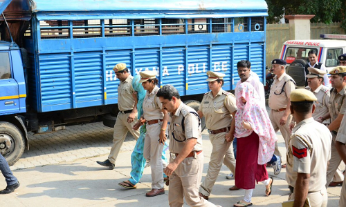 हनीप्रीत को कोर्ट ने 6 दिन की पुलिस रिमांड में भेजा