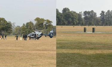 उत्तराखंड: सेना ने नहीं उतरने दिया सीएम का हेलिकॉप्टर, हेलीपैड पर रखे ड्रम!