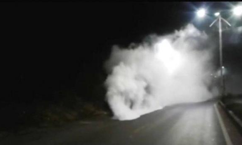 गोवा के वास्को सिटी में अमोनिया गैस से भरा टैंकर पलटा, दो महिलाएं अस्पताल में भर्ती गोवा के वास्को सिटी में अमोनिया गैस से भरा टैंकर पलटा, दो महिलाएं अस्पताल में भर्ती