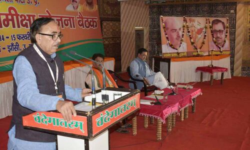 भाजपा किसानों के साथ, ओलावृष्टि से तबाह फसलों पर मिलेगा अधिकतम मुआवजा - डॉ महेन्द्र नाथ पाण्डेय