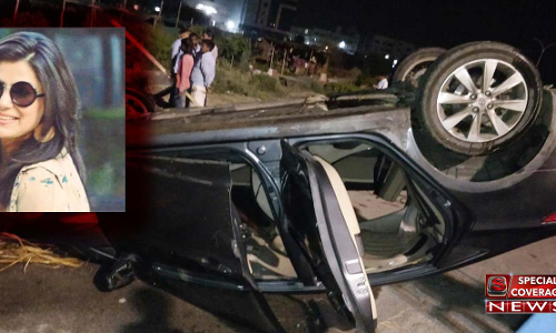 नोएडा : नाले में गिरी तेज रफ्तार कार, हादसे में RJ तान्या खन्ना की मौत