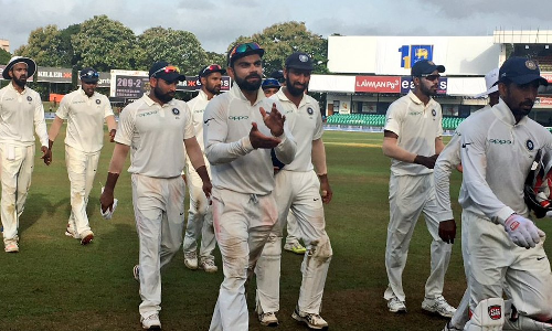 भारत ने जीता कोलंबो टेस्ट, श्रीलंका को दूसरे टेस्ट में पारी और 53 रन से हराकर जीती सीरीज