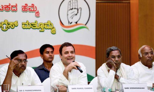 राहुल गाँधी की असंतुष्ट कांग्रेस विधायकों से मुलाकात