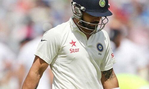 INDvsAUS Test : विराट कोहली शून्य पर आउट, टीम इंडिया का स्कोर 70/3 INDvsAUS Test : विराट कोहली शून्य पर आउट, टीम इंडिया का स्कोर 70/3