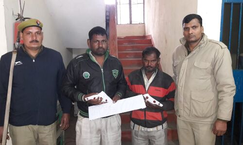 बावरिया गैंग के दो बदमाश को नोएडा पुलिस ने किया गिरफ्तार