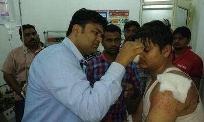 कासगंज के कस्बा अमांपुर में चली दो पक्षों में गोली, तीन गंभीर घायल