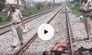 देखें वीडियो: मुरादनगर में युवक और युवती ने दी ट्रेन के आगे कूदकर जान देखें वीडियो: मुरादनगर में युवक और युवती ने दी ट्रेन के आगे कूदकर जान