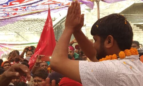 कन्हैया का एक बार फिर से शक्ति प्रदर्शन ,पैदल मार्च में उमड़ा जनसैलाब कन्हैया का एक बार फिर से शक्ति प्रदर्शन ,पैदल मार्च में उमड़ा जनसैलाब