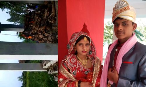 पीलीभीत में परिजनों ने जाकर बेटी शव चिता से निकलवाया पीलीभीत में परिजनों ने जाकर बेटी शव चिता से निकलवाया