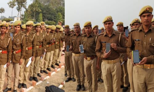 एसपी आर एन मिश्र ने नये आरक्षियो को थाना पर रवाना होने से पूर्व दिए दिशा निर्देश एसपी आर एन मिश्र ने नये आरक्षियो को थाना पर रवाना होने से पूर्व दिए दिशा निर्देश