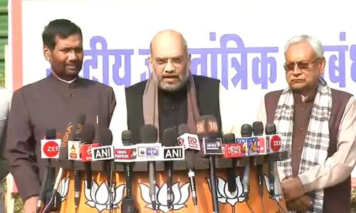 बिहार में एनडीए की लोकसभा सीटों को लेकर अमित शाह ने की घोषणा बिहार में एनडीए की लोकसभा सीटों को लेकर अमित शाह ने की घोषणा