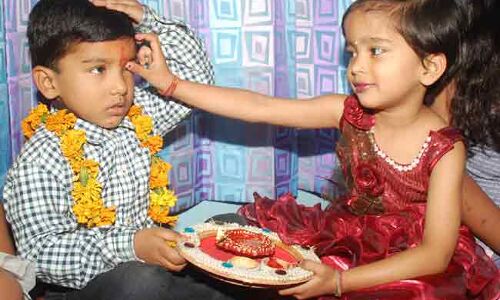 जानें भाई की आयुवृद्धि और बहिन के सौभाग्य की रक्षा  का पर्व भैयादूज का शुभ मुहूर्त एवं पूजन विधि