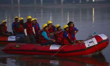 माउन्ट एवरेस्ट फतह करने वाली पहली भारतीय महिला बछेंद्री पाल प्रयागराज पहुंची माउन्ट एवरेस्ट फतह करने वाली पहली भारतीय महिला बछेंद्री पाल प्रयागराज पहुंची