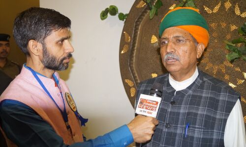 हम राजस्थान में फिर से सरकार बनायेंगे - मंत्री अर्जुनराम मेघवाल