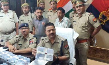 मेरठ पुलिस ने किया अवैध हथियार बनाने की फैक्ट्री का भंडाफोड़, दर्जनों अवैध हथियार समेत दो गिरफ्तार