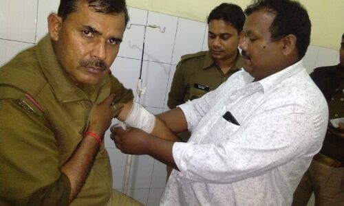 मुजफ्फरनगर : मुठभेड़ में भैंस लुटेरे घायल, एक सब इंस्पेक्टर को लगी गोली , चोरी की भेंस भी हुई बरामद