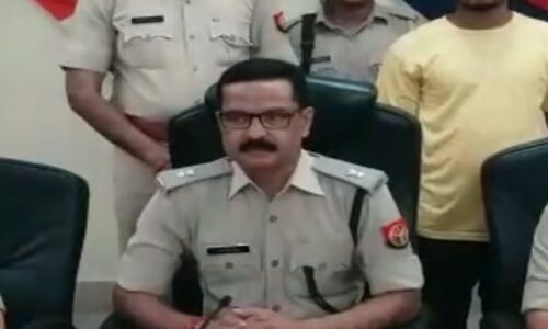 कोर्ट में आया एक बदमाश पुलिस कस्टडी से भागा, एसपी देहात रणविजय सिंह की सूझबूझ से फिर पकड़ा गया