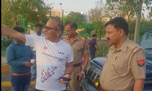 अपराधियों पर नकेल कसने के लिए एसएसपी वैभव कृष्ण ने चलाया सेफ मॉर्निंग वॉक अभियान