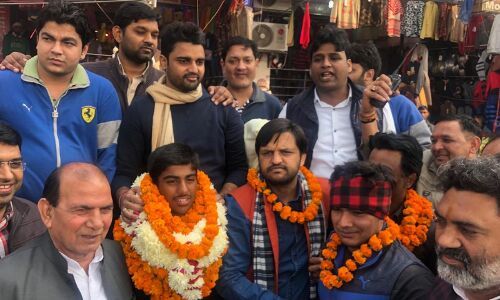 28 देशों के खिलाड़ियों को हराकर अर्जुन भाटी बने विश्व विजेता 28 देशों के खिलाड़ियों को हराकर अर्जुन भाटी बने विश्व विजेता