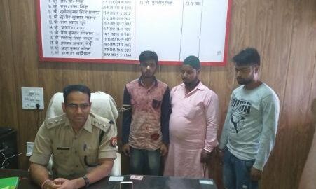 चांदपुर क्षेत्रीय विधायक कमलेश सैनी न्याय न मिलने पर बैठी धरने पर, पुलिस ने तीन अभियुक्त किये गिरफ्तार