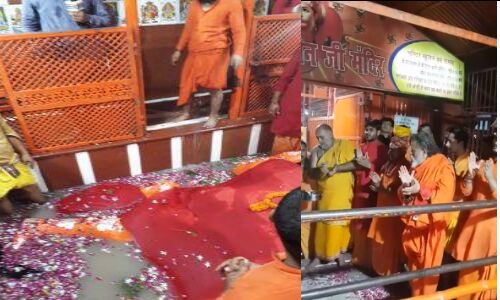 देखिए वीडियो प्रयाग में बड़े हनुमान मंदिर में हुआ मां गंगा का प्रवेश देखिए वीडियो प्रयाग में बड़े हनुमान मंदिर में हुआ मां गंगा का प्रवेश