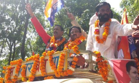 राष्ट्रीय सचिव जमुना प्रसाद के नेतृत्व में संपन्न हुआ मुरादाबाद में अपना दल (एस) का रोड शो