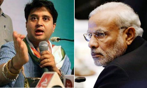प्रधानमंत्री मोदी बताएं, देश की जनता उन्हें किस चौराहे पर सजा दे : ज्योतिरादित्य सिंधिया