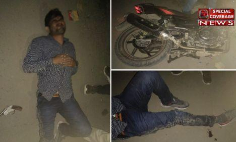 पुलिस कप्तान अजय पाल शर्मा के कुशल नैतृत्व में फिर एक एनकाउंटर,  बुलंदशहर का नामी बदमाश चोखे घायल