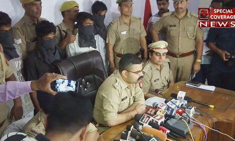 गाजियाबाद पुलिस ने 24 घन्टे में सकुशल घर पहुंचाया अपहृत बच्चा, 5 अपहरणकर्ता गिरफ्तार