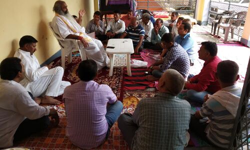 आचार्य प्रमोद कृष्णम ने की श्री कल्कि महोत्सव 2018 की तैयारियों समीक्षा