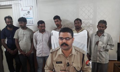 गाजियाबाद पुलिस ने किया सरिया चोरों के संगठित गैंग का खुलासा, 6 आरोपीयों के कब्जे से चोरी का सरिया बरामद