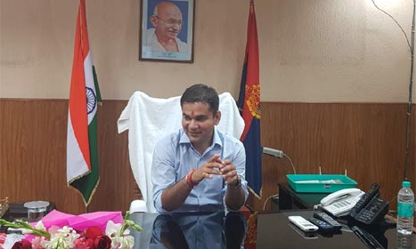 बढते अपराध के खिलाफ एसएसपी को ज्ञापन