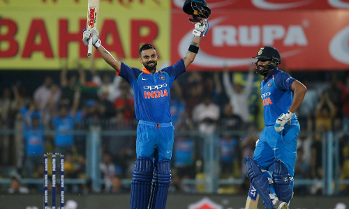 INDvsWI: रोहित-कोहली के शतक की बदौलत भारत ने वेस्टइंडीज को 8 विकेट से हराया