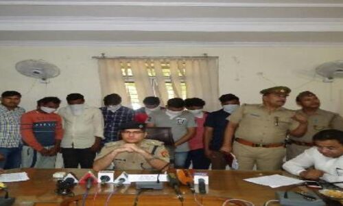 गाजियाबाद पुलिस ने किया आईपीएल मैच में सट्टेबाजों का बडा खुलासा, 15 लोंगों को पकड़ा 50 हजार नकद बरामद