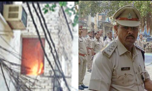 होटल में लगी आग: जिंदगी खतरे में डाल बचाई 32 जान