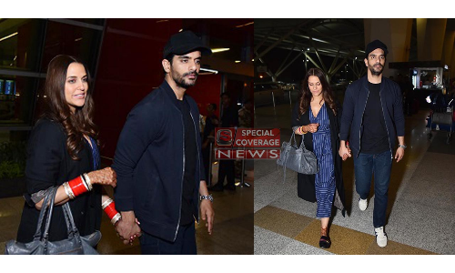 नेहा धूपिया और अंगद बेदी ने फिर चौंकाया, शादी के दिन ही हनीमून के लिए यहां हुए रवाना!