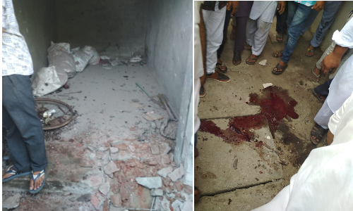 यूपी : मुजफ्फरनगर में कबाड़ी की दुकान में विस्फोट, 4 की मौत यूपी : मुजफ्फरनगर में कबाड़ी की दुकान में विस्फोट, 4 की मौत