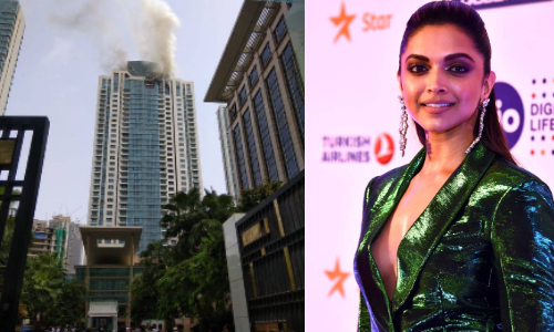 बिल्डिंग में लगी आग से सुरक्षित हैं दीपिका पादुकोण, ऐसे दी सलामती की खबर!