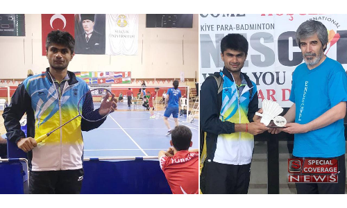 इलाहाबाद के जिलाधिकारी ने रचा इतिहास, टर्की विश्वस्तरीय बैडमिन्टन टूर्नामेंट में लहराया तिरंगा इलाहाबाद के जिलाधिकारी ने रचा इतिहास, टर्की विश्वस्तरीय बैडमिन्टन टूर्नामेंट में लहराया तिरंगा