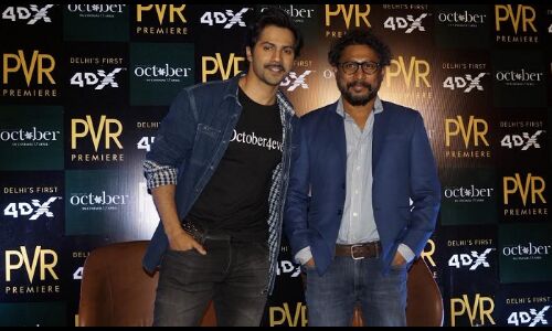 वरुण धवन ने फिल्म अक्टूबर का तीसरा गाना तब भी तू... लांच किया