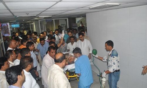 बीजेपी नेता ब्रजपाल तेवतिया पर जानलेवा हमला, 40 से ज्यादा गोलियां मारी